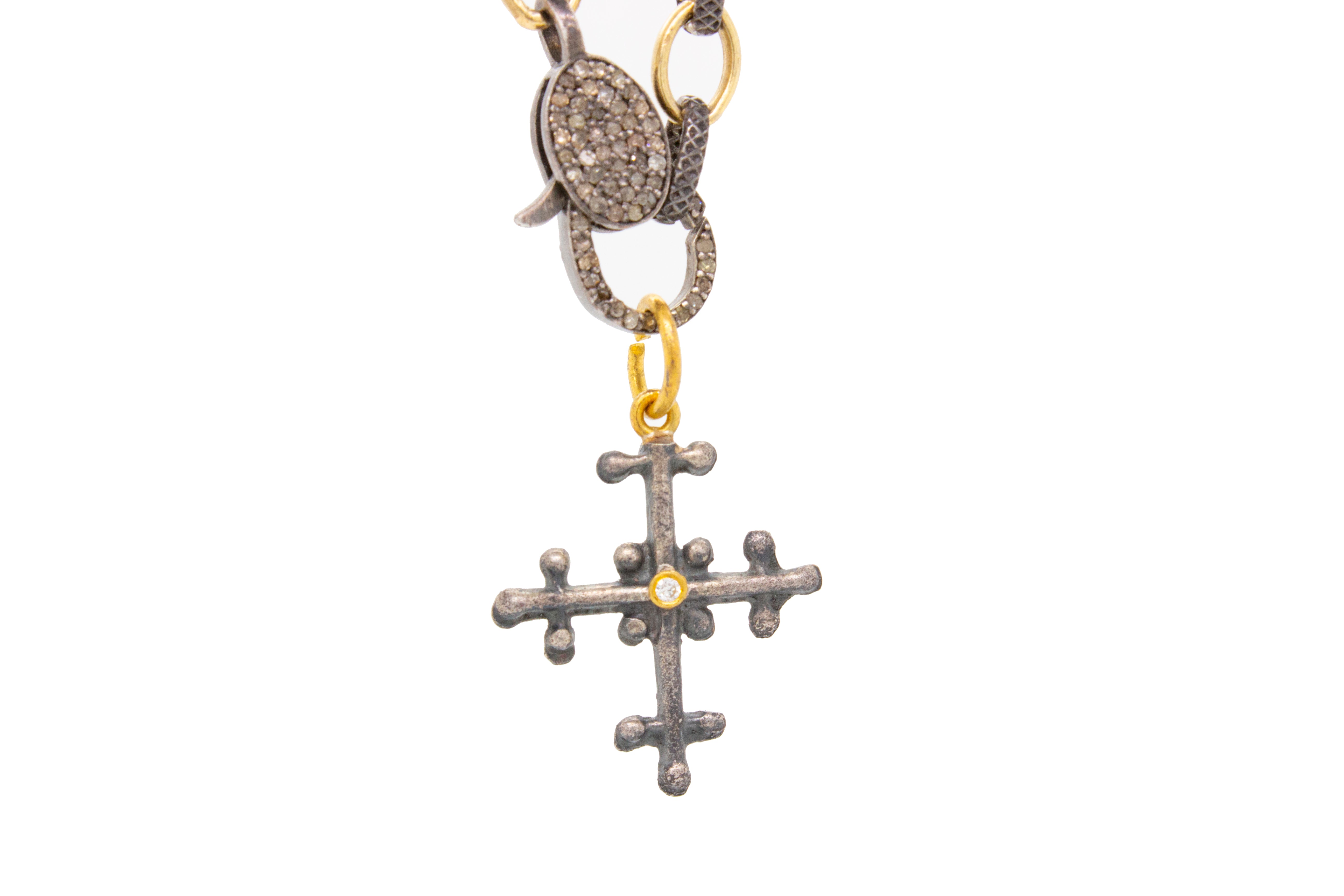 Byzantine Cross with Diamond