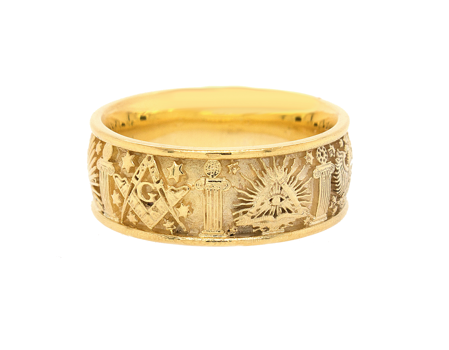 ring, ring on white background, solid gold ring, nordic ring, engraved ring, custom gold ring, mens ring, women's ring, wedding band